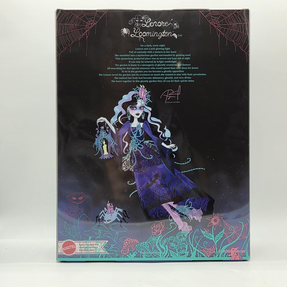 NEW Monster High Designer Series LENORE LOOMINGTON Doll With Mattel Shipper Box - Picture 14 of 16